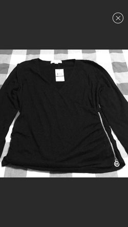 Michael Kors Long Sleeve Black size Large