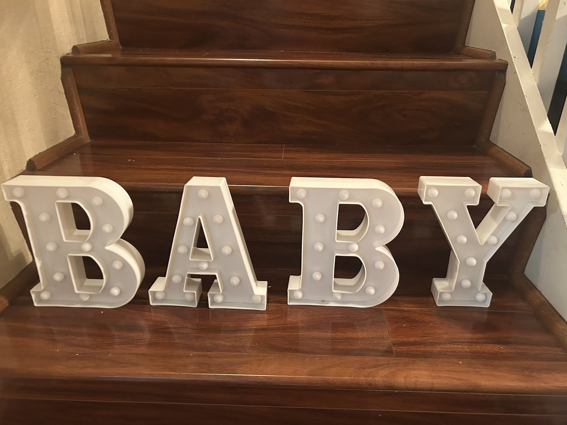 BABY light Letters