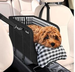 Car console dog seat