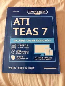 ATI TEAS 7 study book