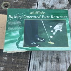 Battery Operated Putt Returner