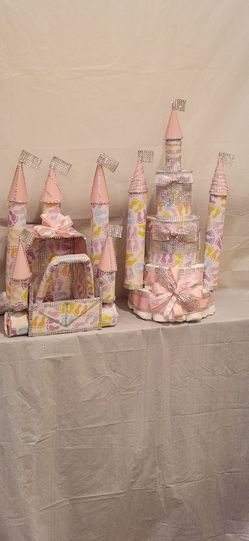 Beautiful Hand crafted Baby Shower or Reveal for your special event.   Price for  all items displayed.