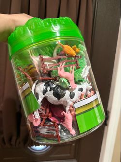 Farm animals bucket