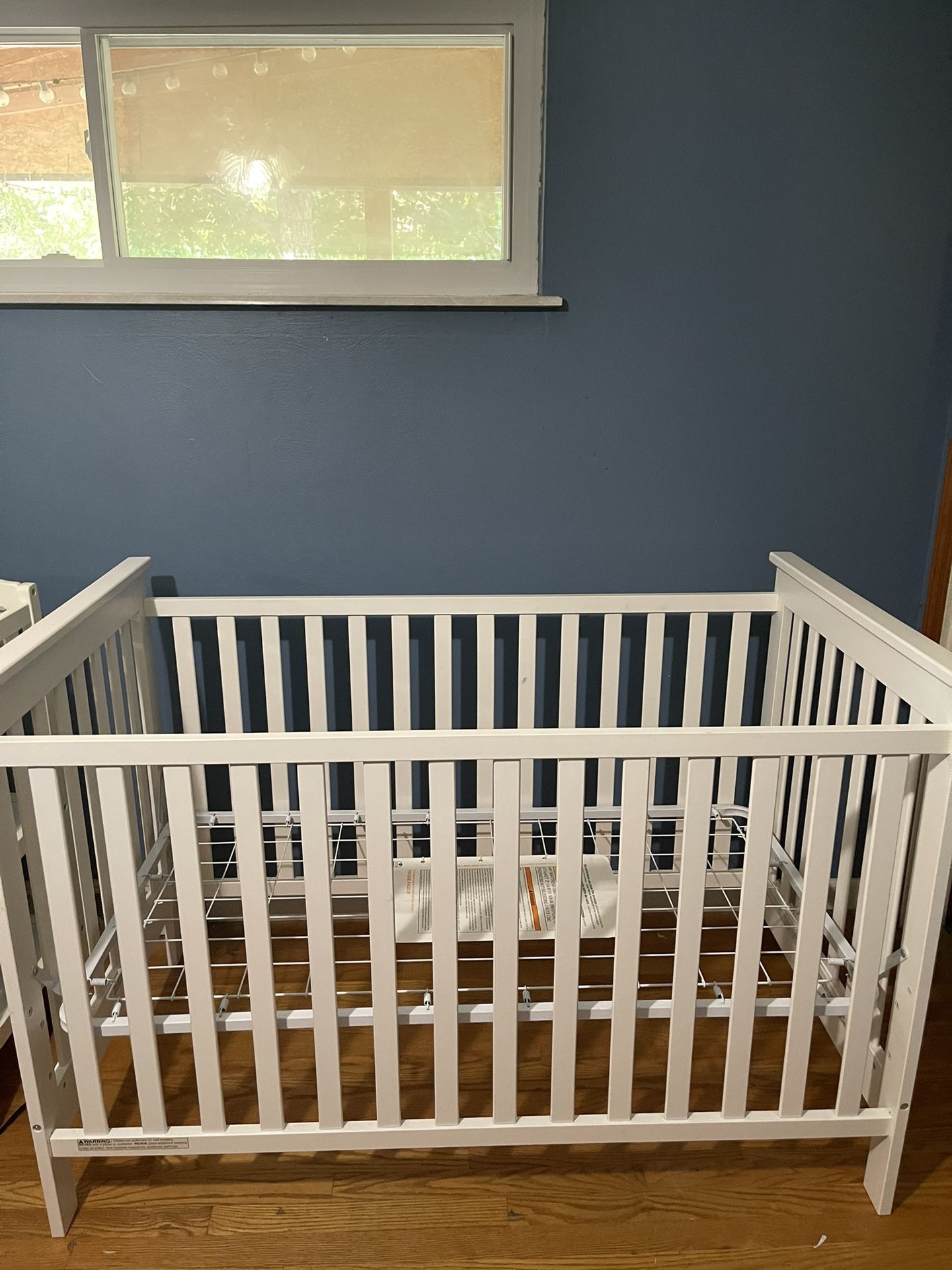 Baby Crib and Changing Table