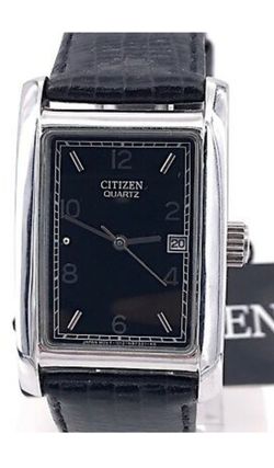 NOS Pvp Citizen 1012 S72731 Vintage Watch Quartz Date Watch Quartz 1 1/32in MAG2