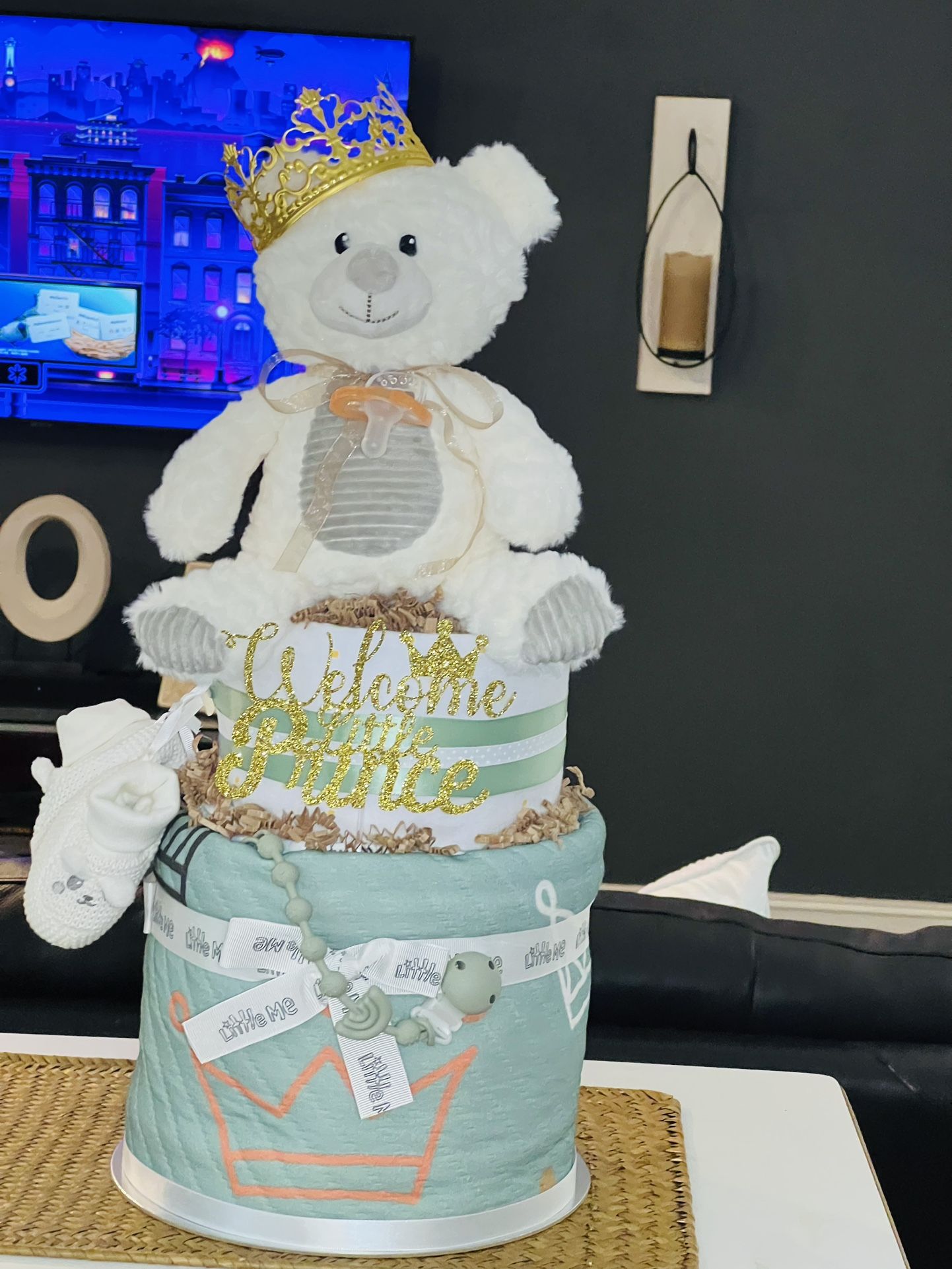 Little Prince Diaper Cake
