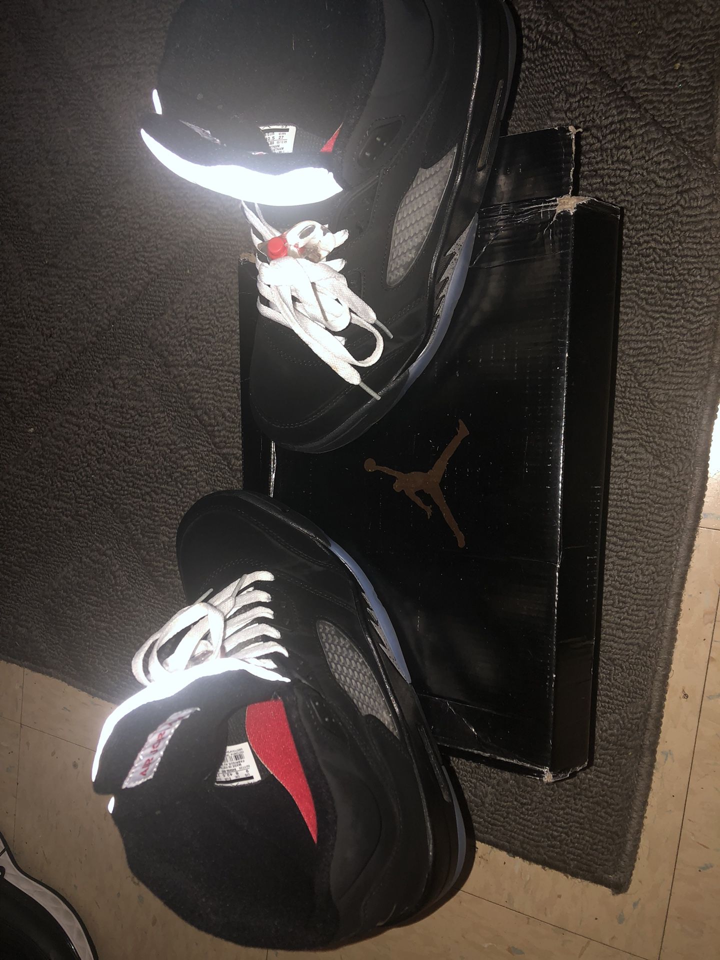 Air Jordan 5 Retro Black Noir