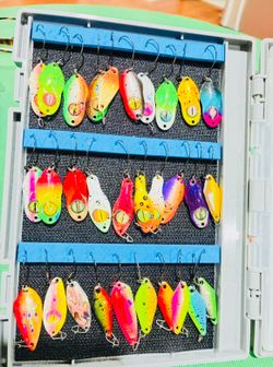INVASIVE/ TRUCHA 60 pcs.trout fishing