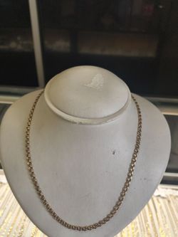 10k solid gold necklace 9.4 grams 18 Long layway available 10% Dwon if you interested please make sure you ask for Maribel thank you