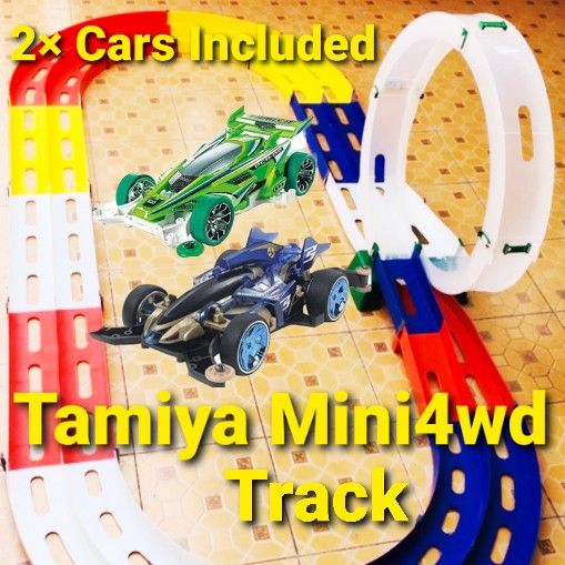 ☆IMPORTED BNIB ☆2 Tracks In 1 Tamiya Mini4wd Slot Car Roller Oval TRACK ☆Loop & Lane Level ☆BNIB 2 Cars & 2 RACE Motors INCLUDED☆ RC Mini 4WD ☆$360☆,New Products : American Fashion Style Bags On Sale