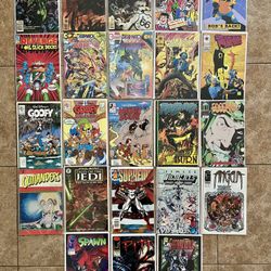 43 Comic Book Lot Collection DC Marvel Image Spawn Star Wars Batman