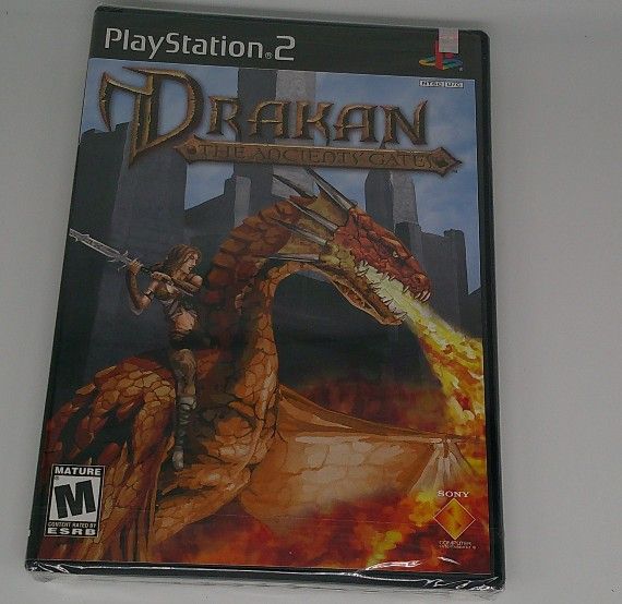 Drakan The Ancients Gates PS2 Sony PlayStation 2 Black Label NEW SEALED
