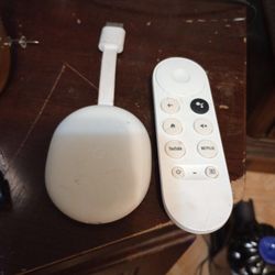 Factory Restored Google Chromecast 