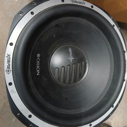 Brand New Orion 15inch Xtr Pro Sub Very Nice Beefy And Very Heavy $400firm Price Pickup Only Serious Buyers Please Yes It Is Avaliable 