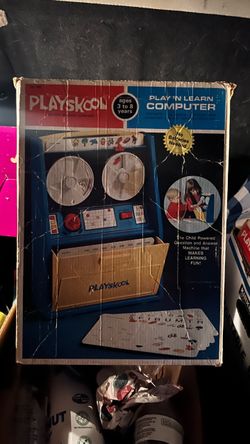 Playskool Play 'N Learn Computer Vintage Toy