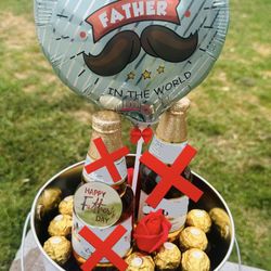 Father’s Day Gift Bucket – Beer Lover Theme 🍻 (No Alcohol)