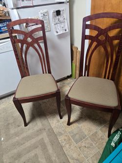 Pair or VERY sturdy chairs by Wayfair new was $200+