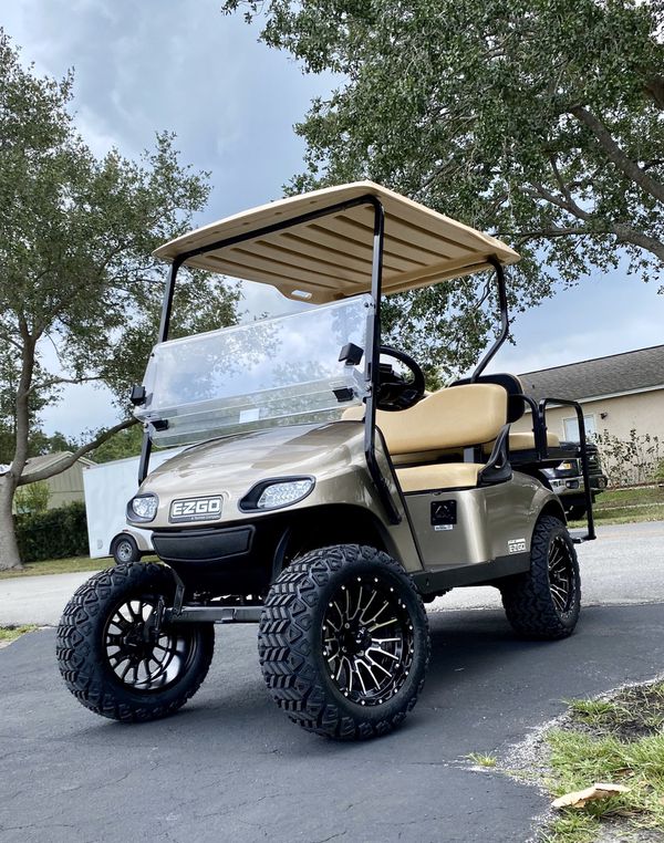 2018 EZGO TXT 48 Volt, custom, lifted golf cart for Sale in Fort ...