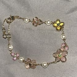 Kate Spade Gold Tone Petal Bracelet 