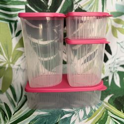 Brand New Tupperware: Fresh n Cool Set (pink)