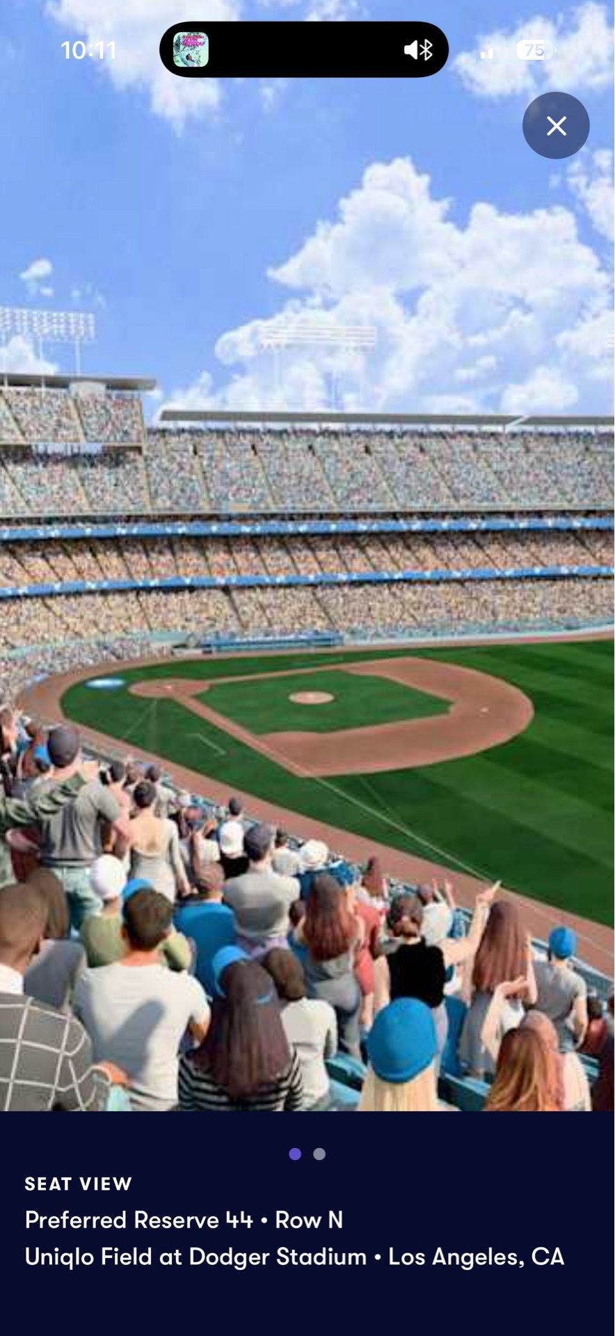 Dodger tickets