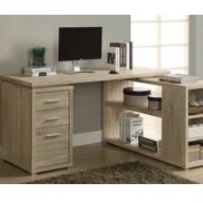 3 Drawer L Shape Desk