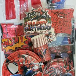 Little Spider-Man Party Supplies