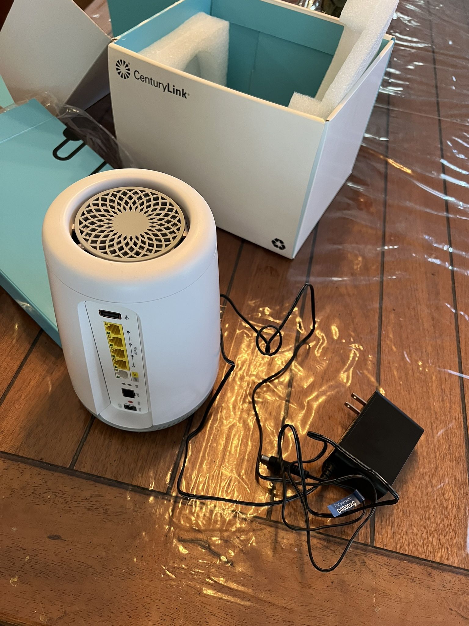 CenturyLink C4000XG Gigabit Fiber WiFi Modem Router