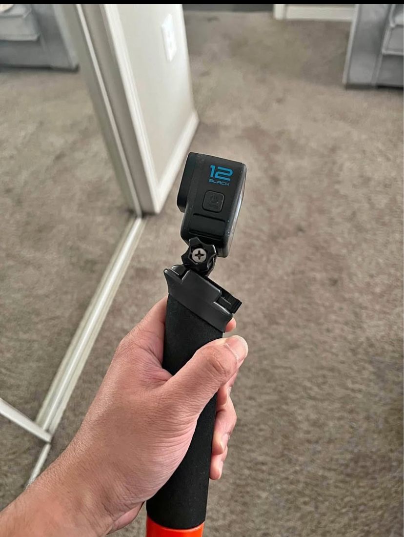 GoPro Hero 12 Black (with floating stand and Type C charging wire)