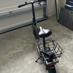 FLEX CAMPUS ELECTRIC SCOOTER WITH SEAT 4.48