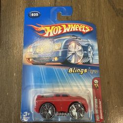 2005 Hot Wheels Quadra-Sound #35 First Editions Blings 5/10 Red