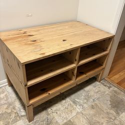 Solid Wood Rustic Console Table