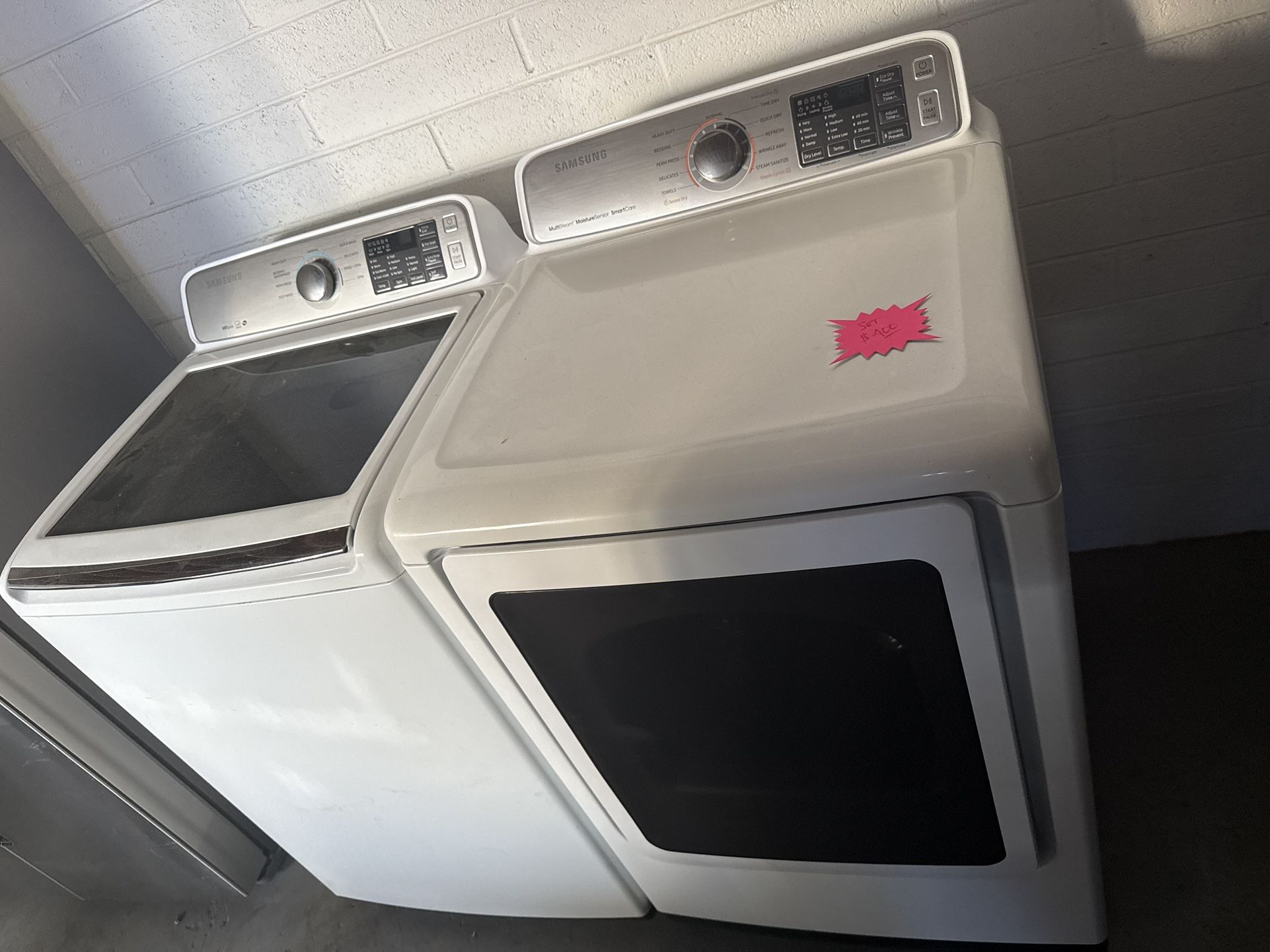 Samsung Washer & Dryer Set