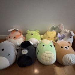 Squishmallow Collections 12"  $120 OBO 
