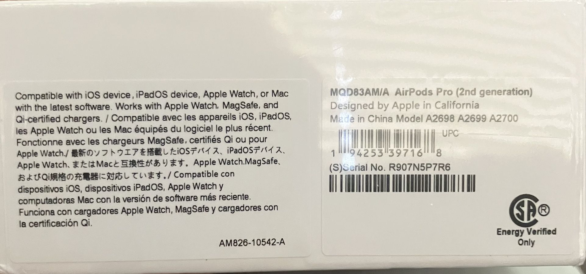 Gen 2 AirPods Pro