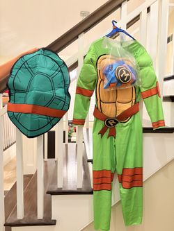 Kid Ninja Turtle Costume Age 7-8