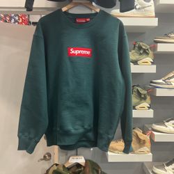 Supreme box logo crew neck 