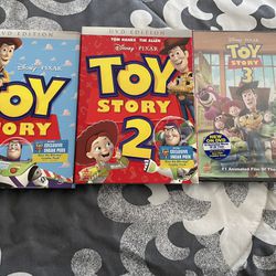 Toy Story Movies 1-3