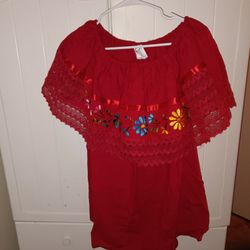 Women Plus Mexican Blouse