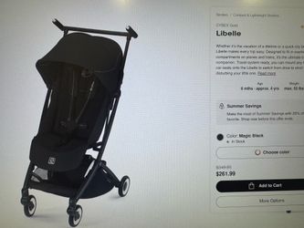 cybex gold Libelle strollers