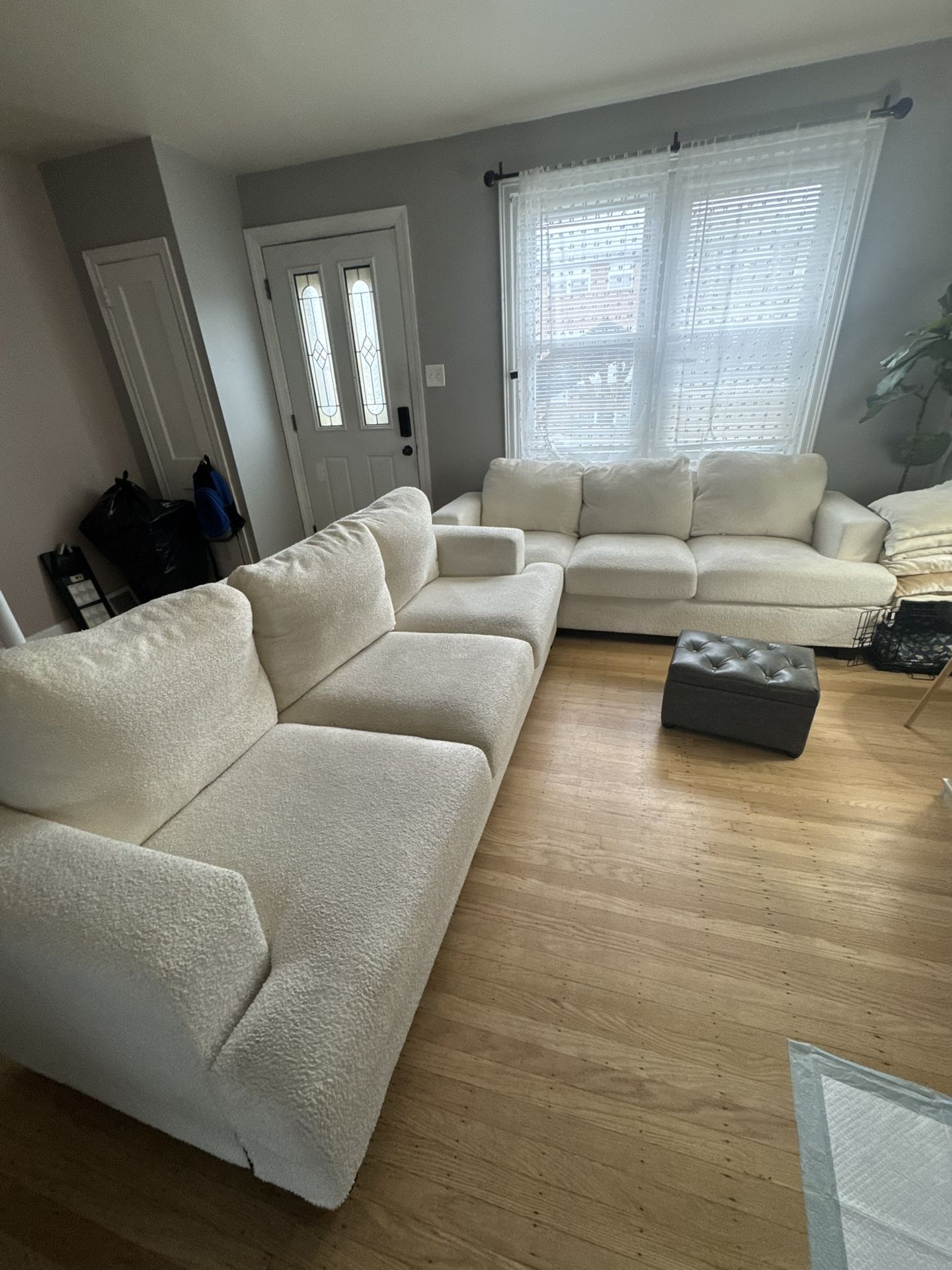 (2) Three Seater Sofa ( Moving out)