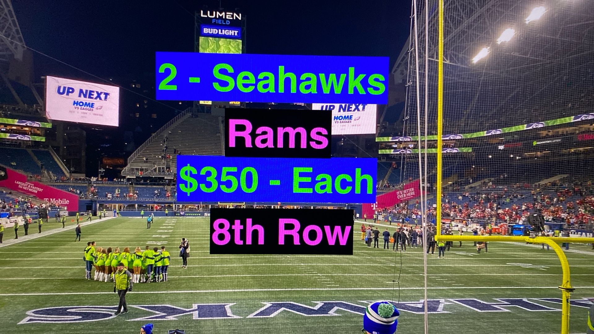 Seahawks Rams Tickets
