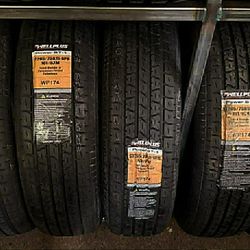 ST 205/75/15 New Trailer Tires 6 Ply