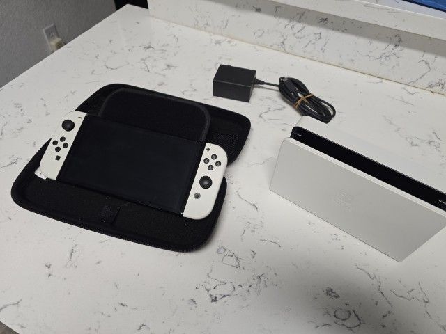 Nintendo OLED Switch With Accessories