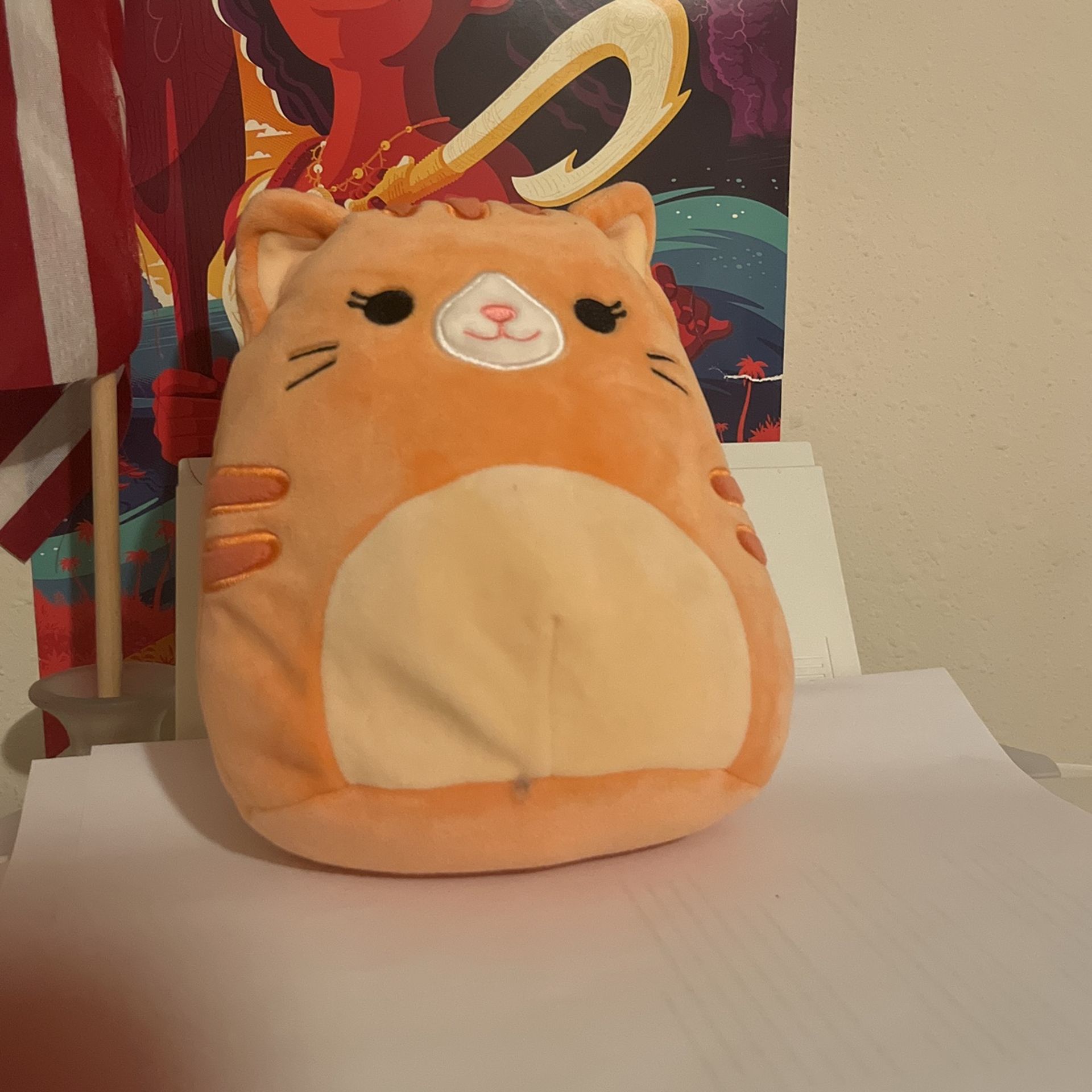 Orange Cat Squishmallow