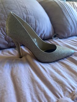 Jessica Simpson Glitter High Heel Pumps Size 6.5