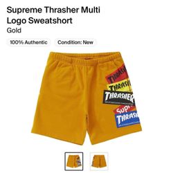 SUPREME X THRASER SWEATSHORT 