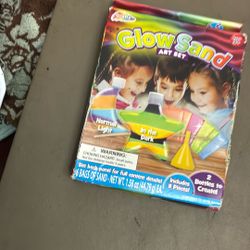 Glow sand art kit new