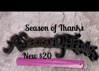 New Thanksgiving Fall Decor 