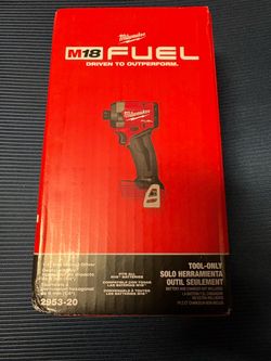 Milwaukee M18 FUEL 2953-20 1/4in Hex Brushless Impact Driver Tool Only NEW